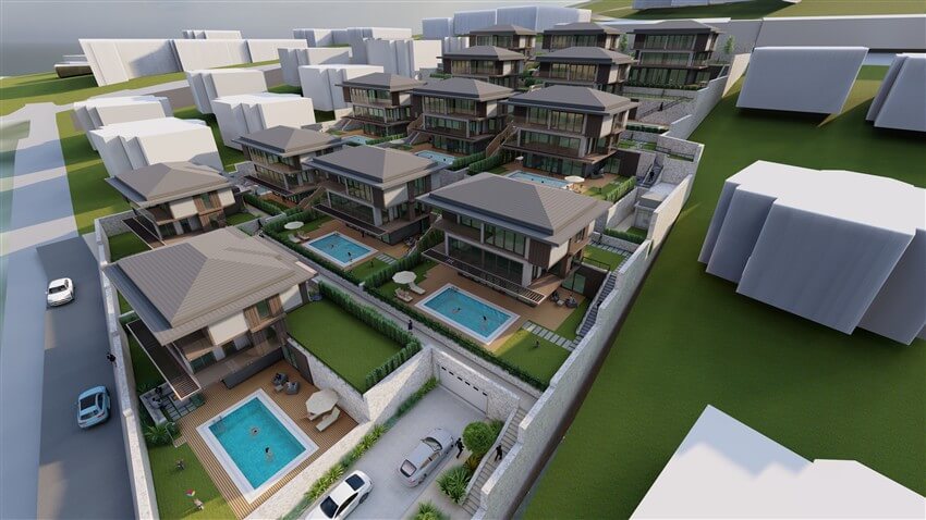 Küçük Çamlıca Villa Projesi